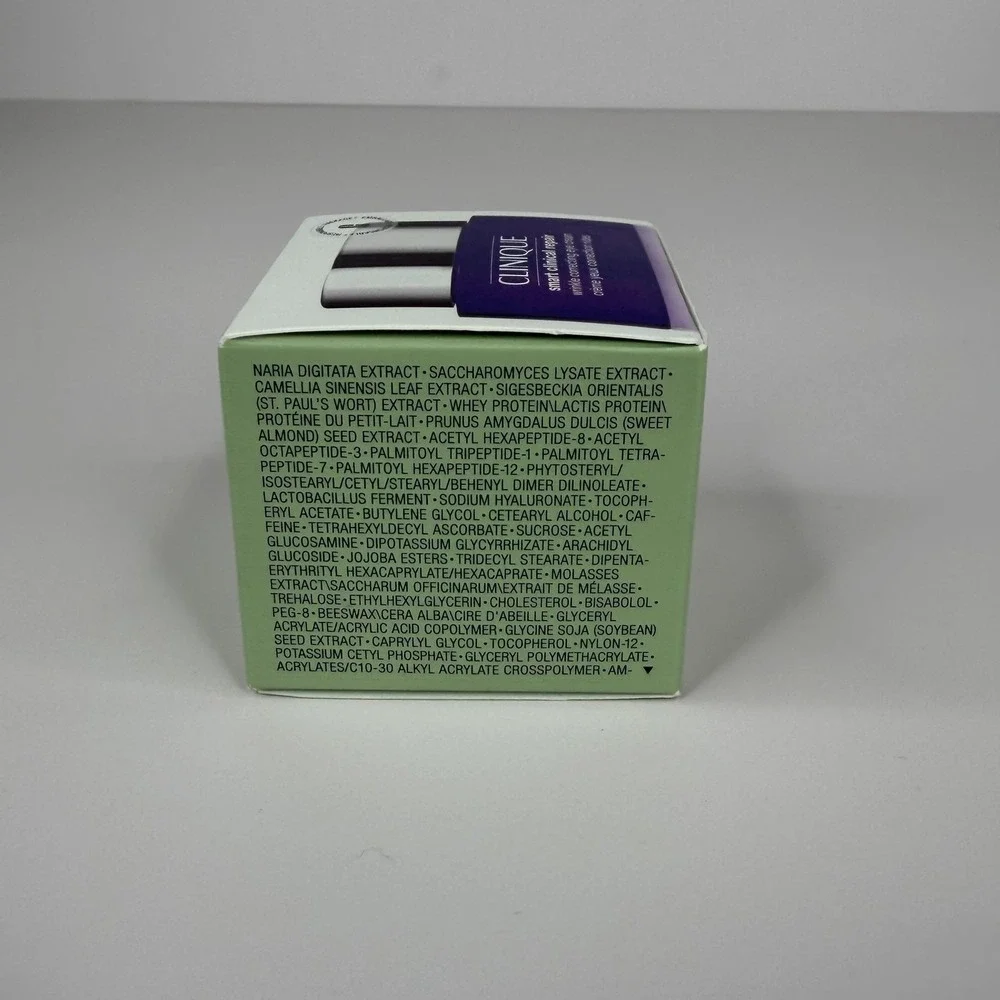 Clinique Smart Clinical Repair Eye Cream 15ml Wrinkle Correcting Under Eye Green